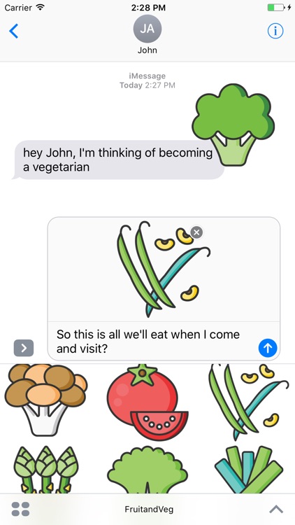 Fruit and Veg Stickers