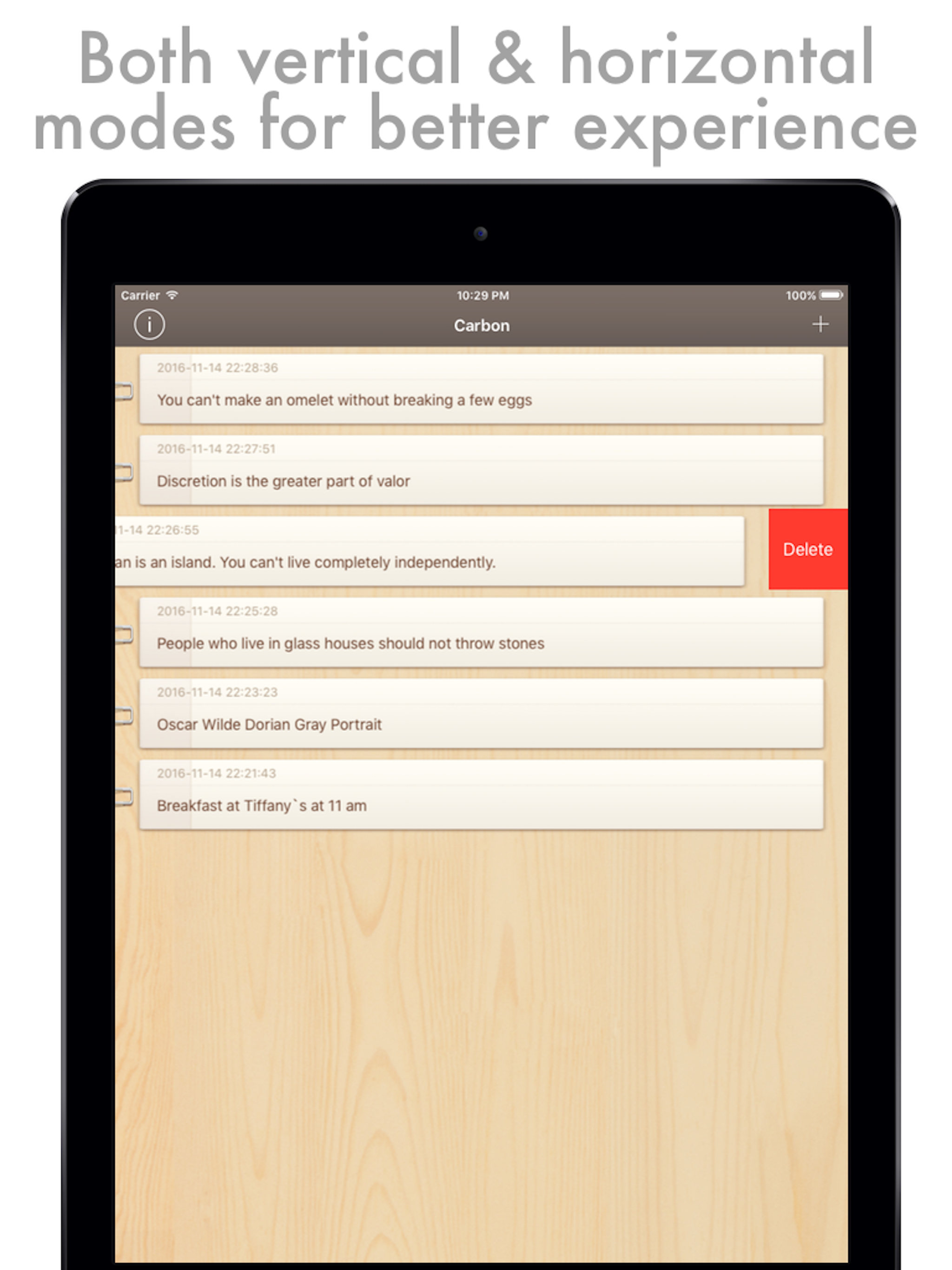 Carbon - the smartest notebook to store your ideas screenshot 8