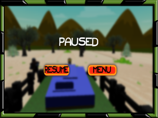 Tank Shooter at Military Warzone Simulator Game iPad screenshot