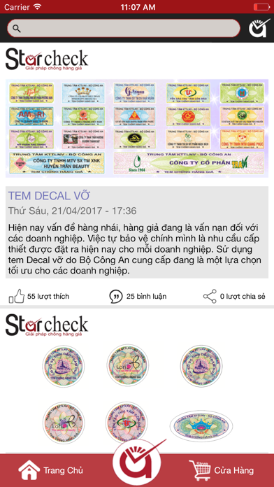 Screenshot #1 pour Star Check - Quét mã vạch - QR