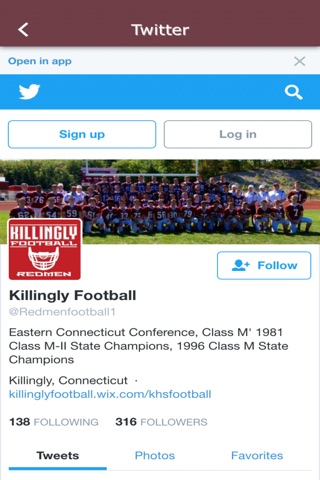 Killingly Redmen-Redgals screenshot 3