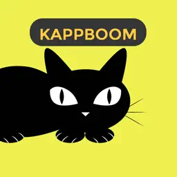 Sweet Black Cat Sticker app icon