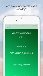 domainvalue - web site value iphone screenshot 3