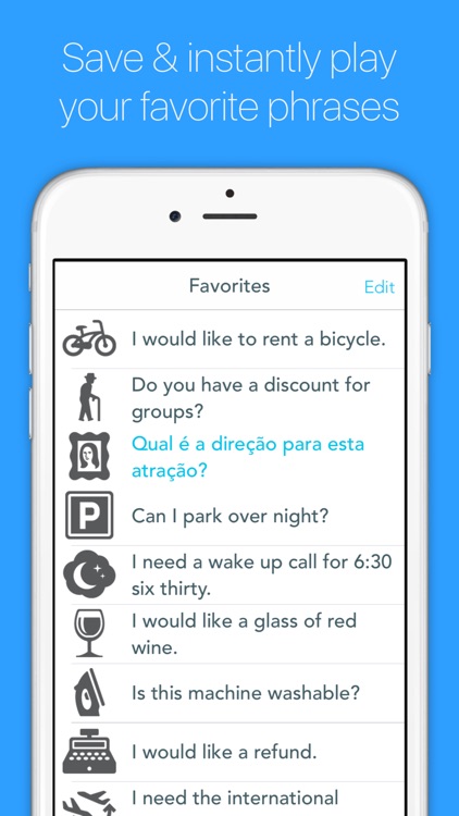 Brazilian Portuguese Translator for Travelers screenshot-3