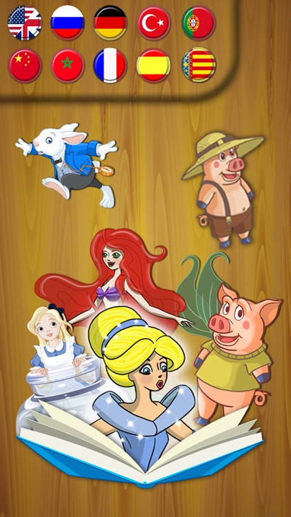 Classic fairy tales interactive book for kids -PRO screenshot-4