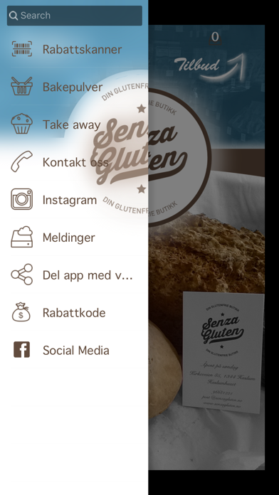 Senza Gluten - DIN GLUTENFRIE BUTIKK screenshot 2