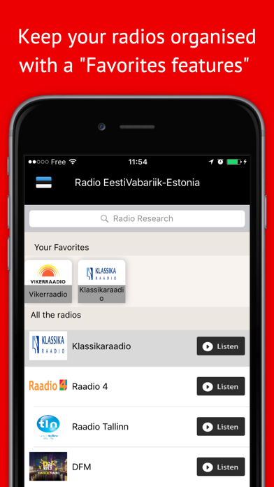 Screenshot #2 pour Radio Estonie - Radio Eesti - Radio EST FREE