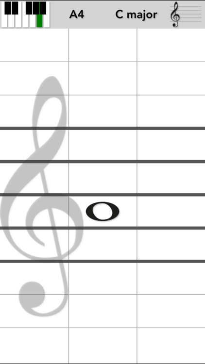 VoiceMyNote - Play tones by tapping the note sheet