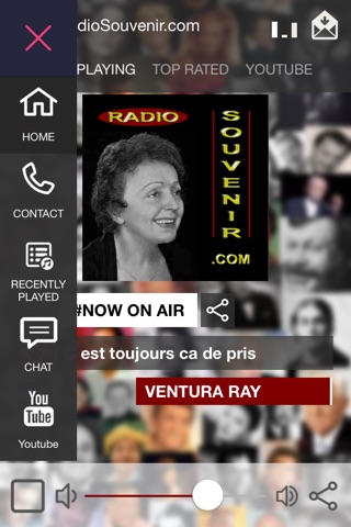 RadioSouvenir.com screenshot 2