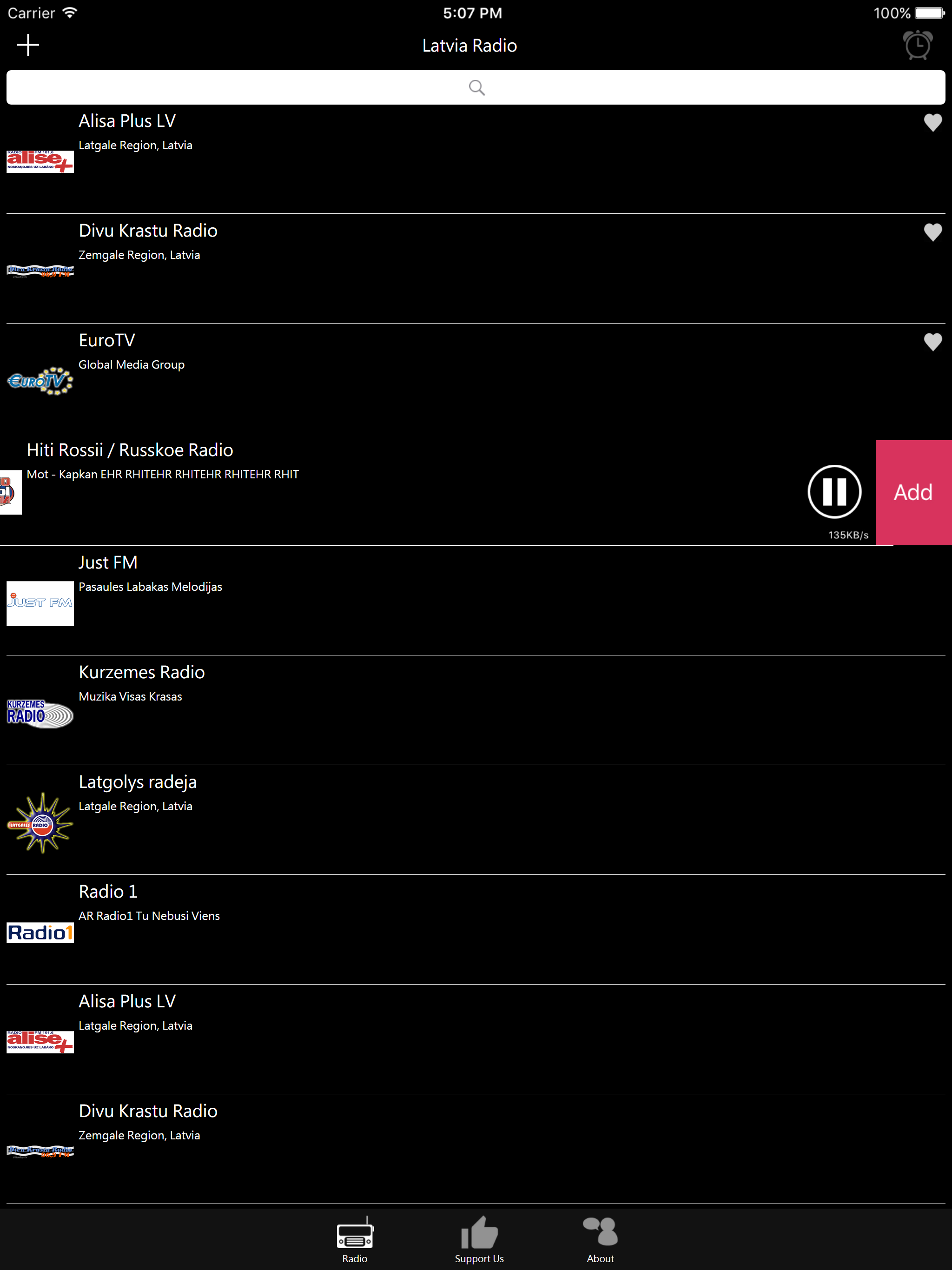 Latvian Radio - LV Radio screenshot 9
