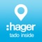 L'application Hager se connecte à votre Thermostat connecté Hager pour gérer le chauffage de votre maison à partir de votre position GPS