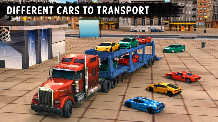 Car Transporter Big Truck Game