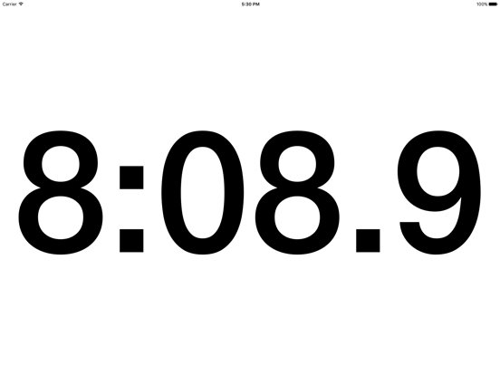 Screenshot #6 pour Herotime Zero: Timer Stopwatch Simply Big
