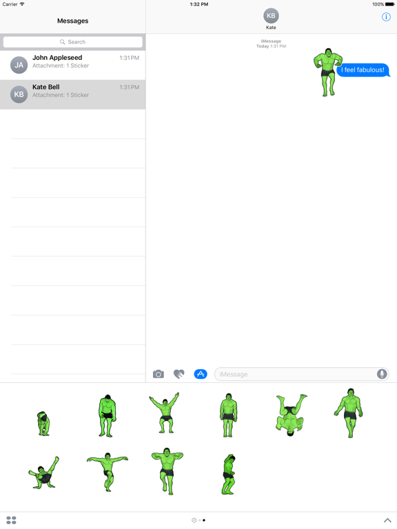 Dainty Brute iPad screenshot 1 - Entertainment app