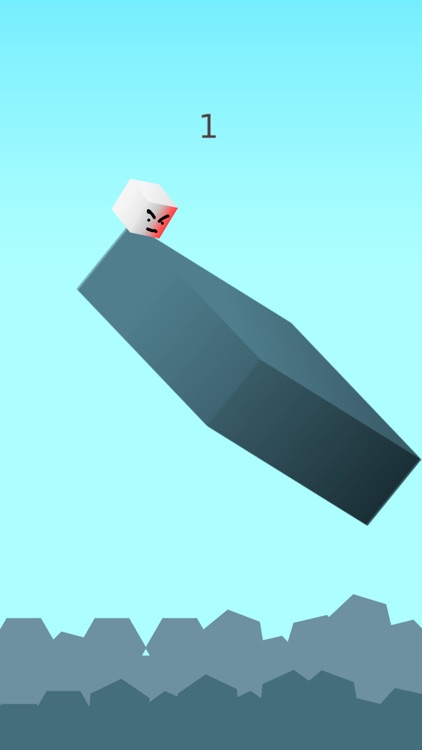 Pillar Jump - Cube Jumping Game Featuring Angry Emoji screenshot-3