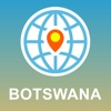 Botswana Map - Offline Map, POI, GPS, Directions