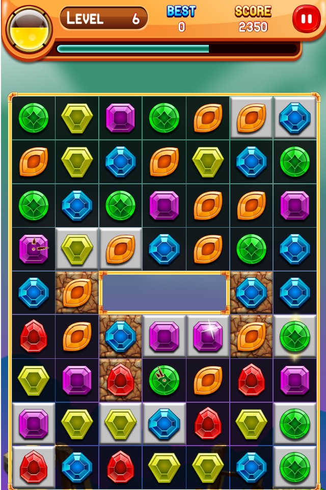 Atlantis Jewels Match screenshot 4