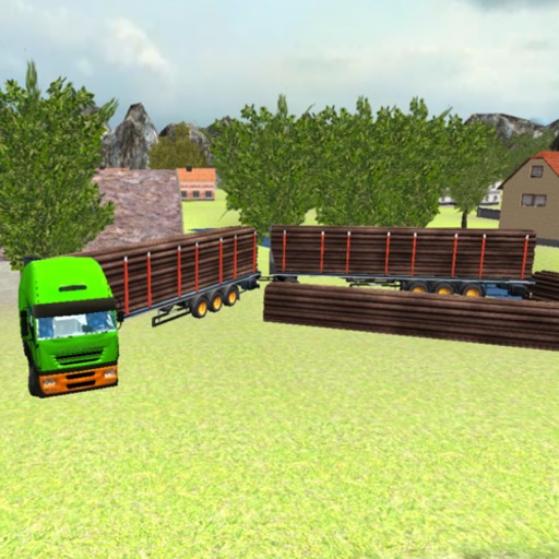 Log Truck Driver 3D Extreme Icon