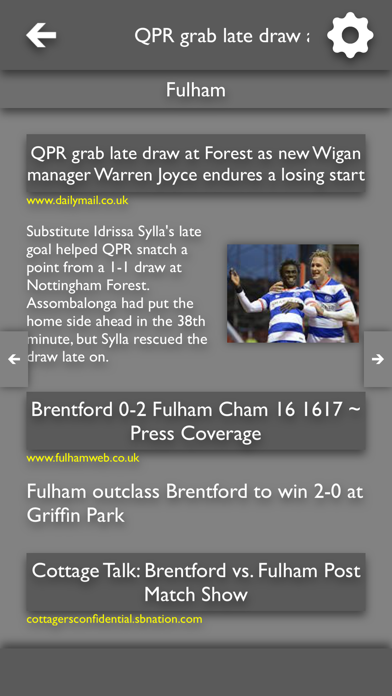 Screenshot #3 pour All The News - Fulham FC Edition