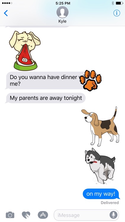 Chat Dogs: Puppy Stickers for iMessage Texting