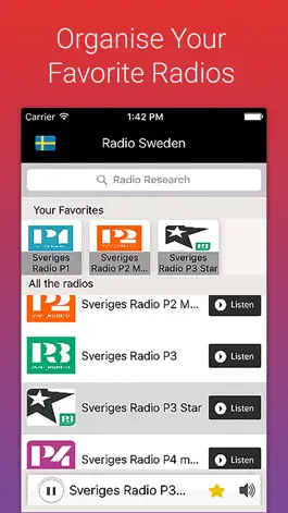 Game screenshot Radio Sweden - Sveriges Radio - Radios SW FREE hack