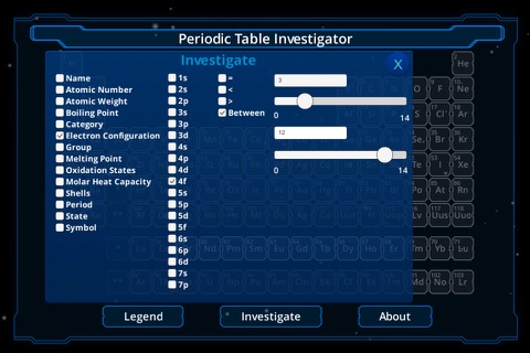 Periodic Table Investigator screenshot 4