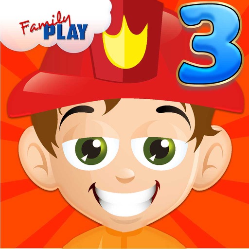 Fireman Grade 3 Learning Games for Kids School Edition Icon