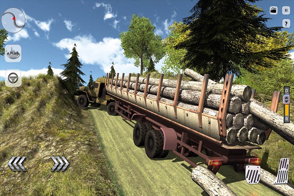 Offroad Cargo Truck Hill Drive screenshot 4