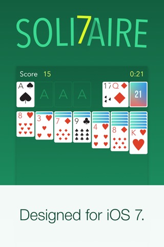 Solitaire 7: A quality app to play Klondikeのおすすめ画像1