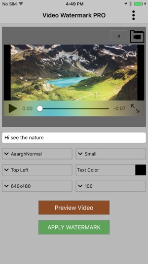 Video Watermark PRO(圖1)-速報App