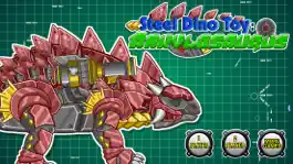 Game screenshot Steel Dino Toy:Mechanic Ankylosaurus-2 player game mod apk