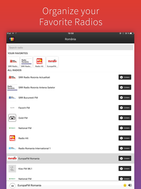 Screenshot #5 pour Radio România - Radio RO 2016