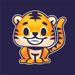 Download Rawai Tiger - baby tiger stickers for kids park app
