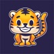 Rawai Tiger - baby tiger stickers for kids park app icon - Stickers app for iPhone