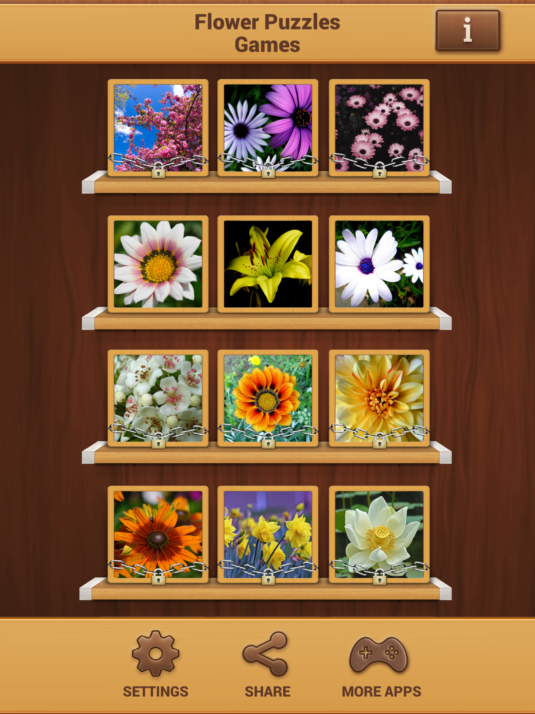 Flower Jigsaw Puzzles - Relaxing Puzzle Game