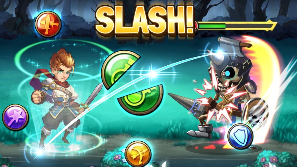 #2. Slash Saga - Swipe Action Card RPG (iOS) 来自: Playmage, LLC