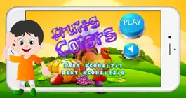 Game screenshot Spelling English Learn Fruit For Kids Word Game mod apk
