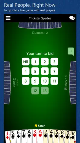 Game screenshot Trickster Spades mod apk