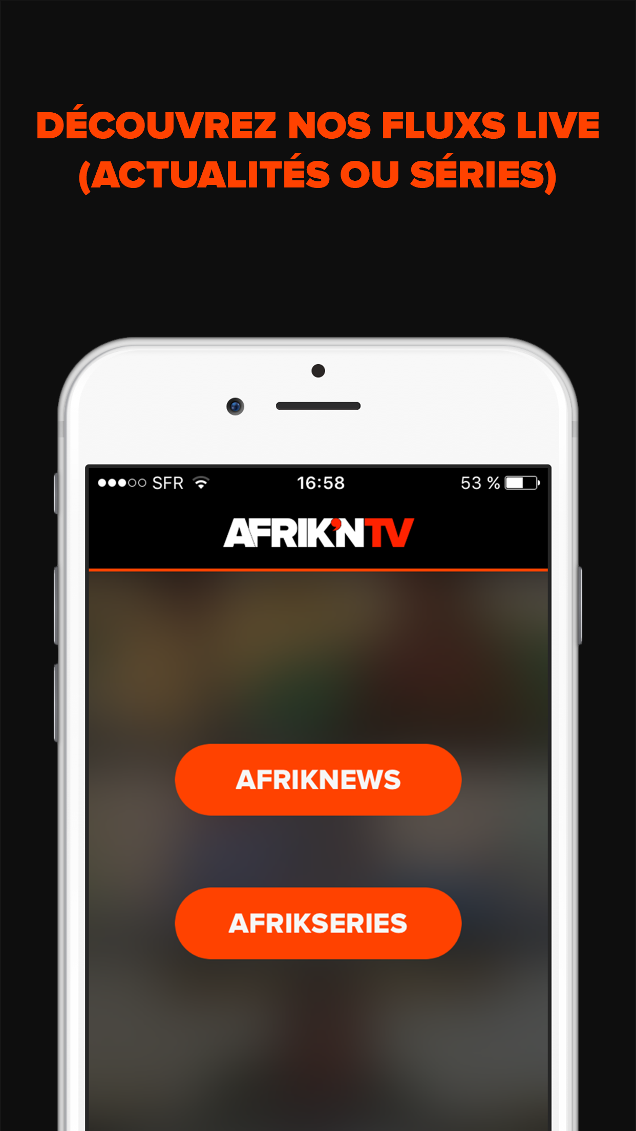 AfriknTV - Actualités et Séries d'Afrique screenshot 4