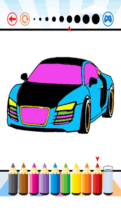 luxury Car Coloring Book - Activities for Kids