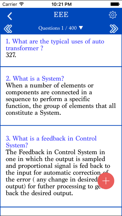 Screenshot #2 pour EEE Interview Questions