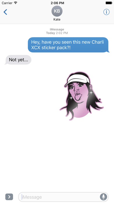Charli XCX - Sticker Packのおすすめ画像1