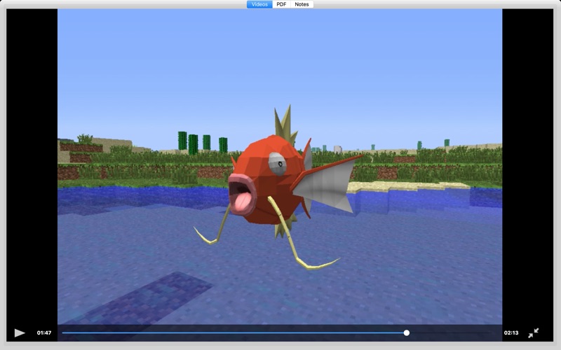 tutorials for pixelmon mod for minecraft iphone screenshot 3