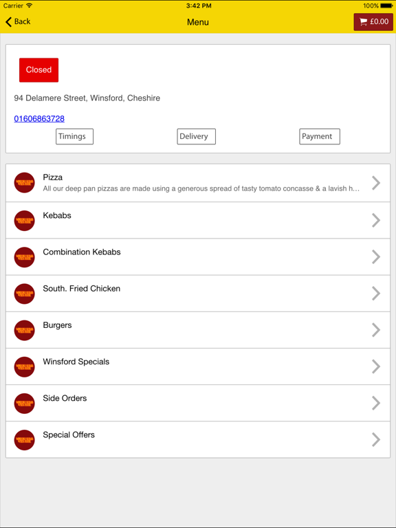 Screenshot #5 pour Winsford Kebab and Pizza House