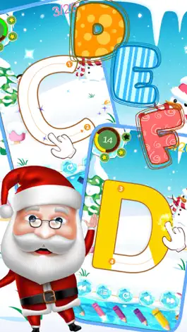 Game screenshot ABC Alphabet Tracing Letters Family For Christmas apk