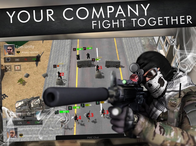 Bloody War: Mercenary, Inc., game for IOS