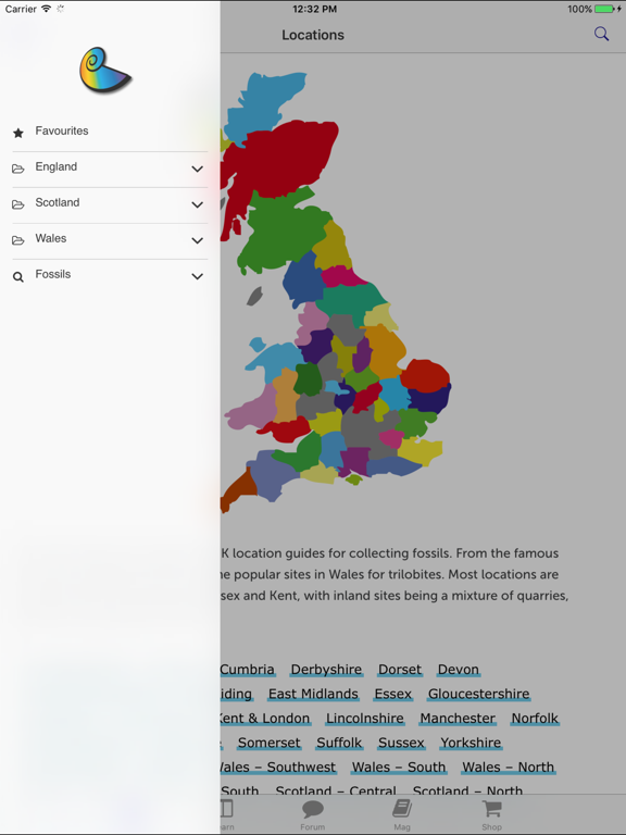 Screenshot #4 pour UK Fossils - Location Guides
