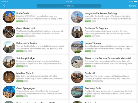 Screenshot #6 pour Budapest - Carte hors ligne et guide de la ville