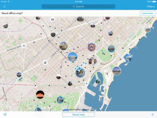 Barcelona Offline Map & City Guide
