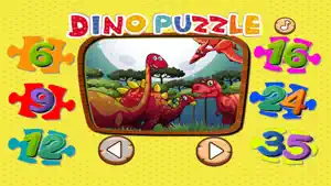 Dino Puzzle Game For Kid Free Jigsaw For Preschool screenshot #1 for iPhone